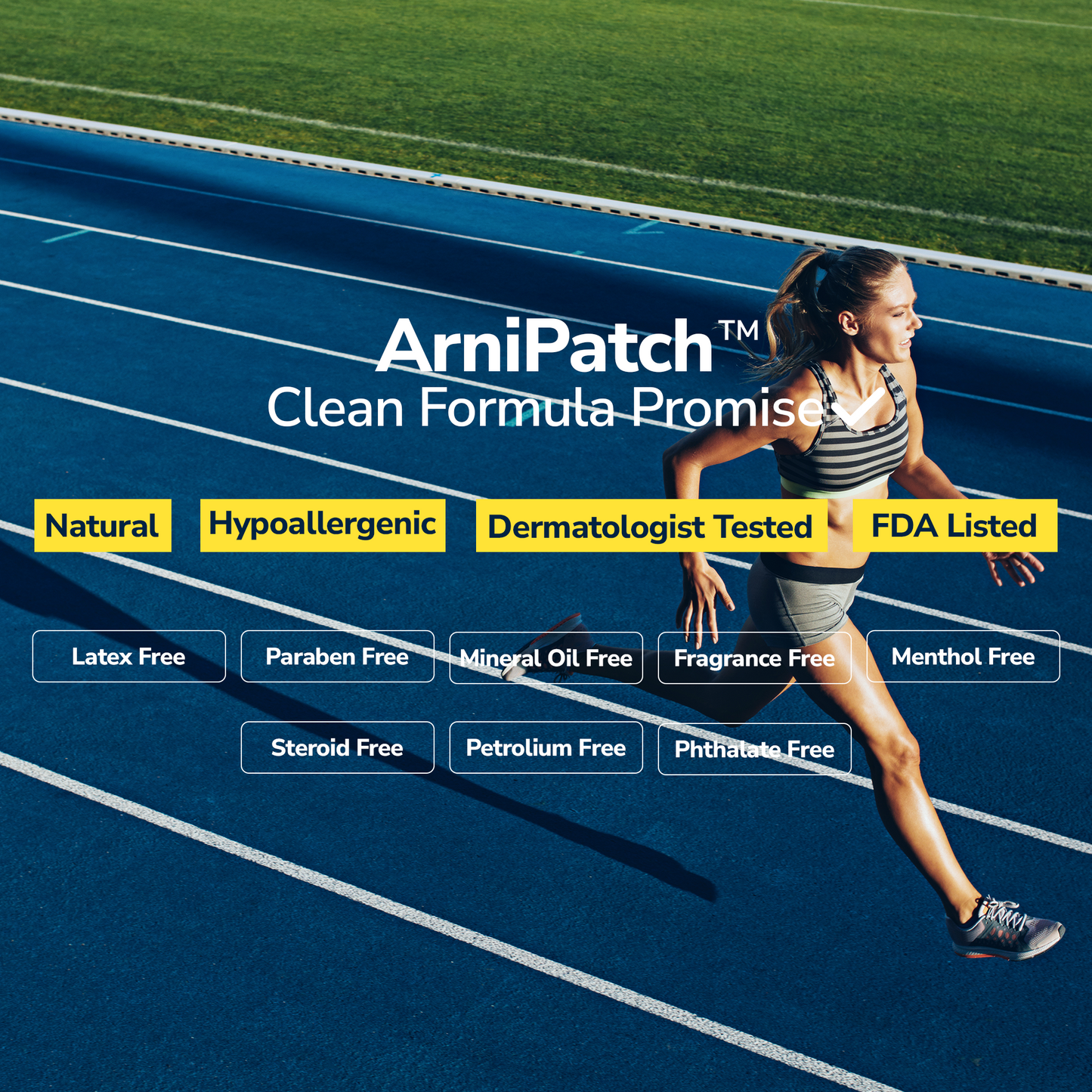 LaboFlex ArniPatch™ Arnica Hydrogel Pain Relief Patches (Original Version)