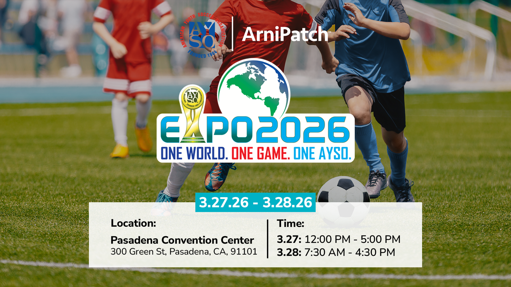Join ArniPatch at the 2026 AYSO Expo