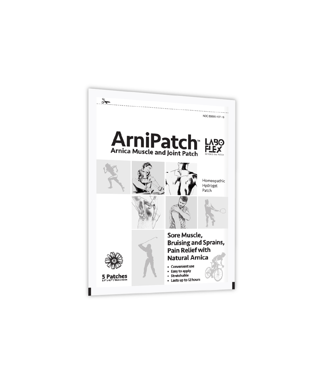 ArniPatch Arnica Muscle and Joint Patch (Renewed Version)