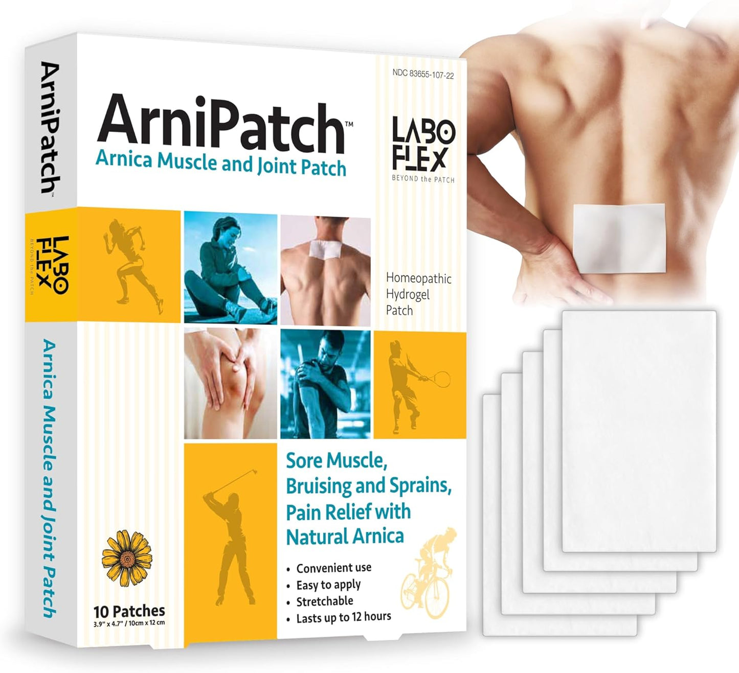 ArniPatch™ Natural Care for Pain, Bruises & Swelling (Renewed Version)