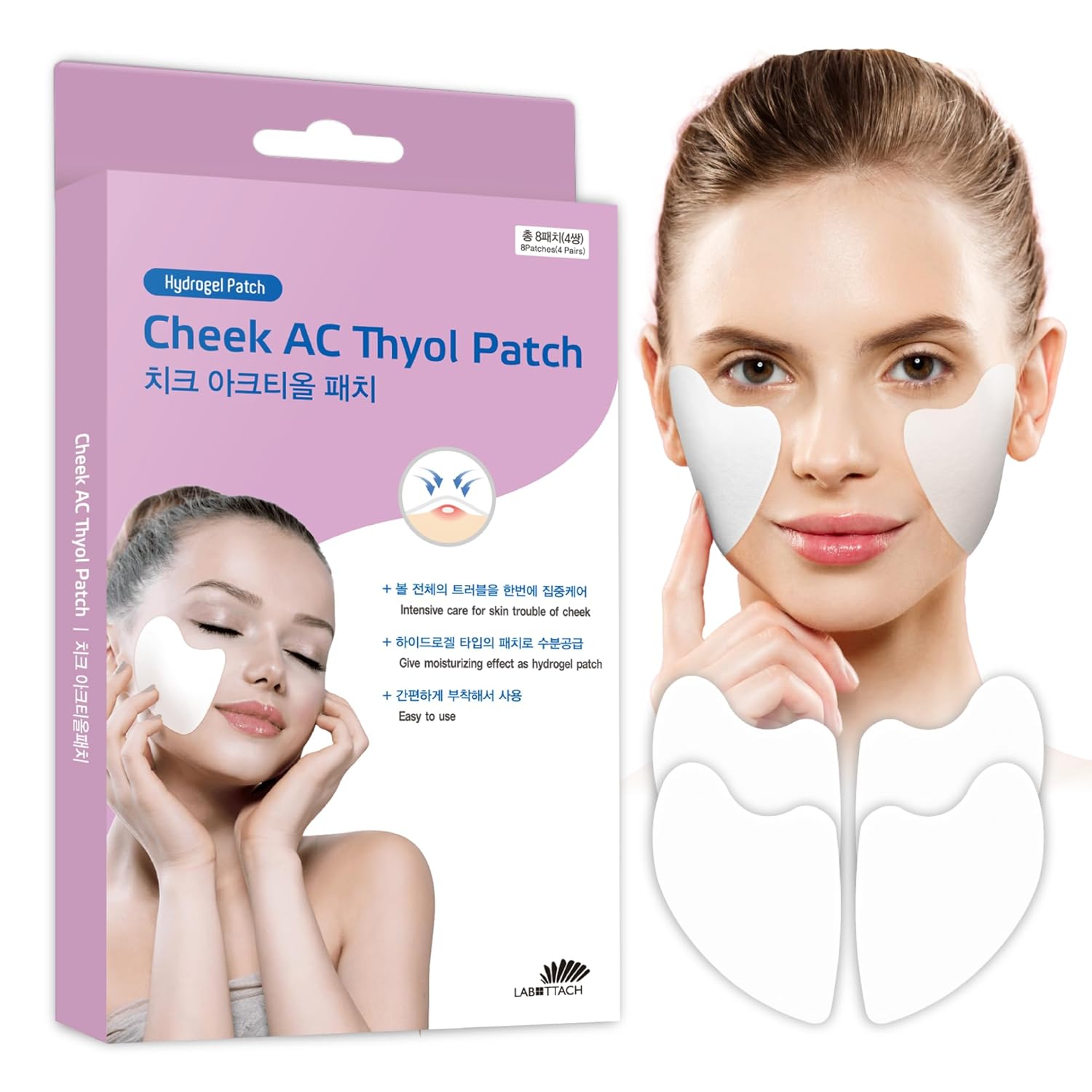 Cheek AC Thyol Patch - 4 Pairs