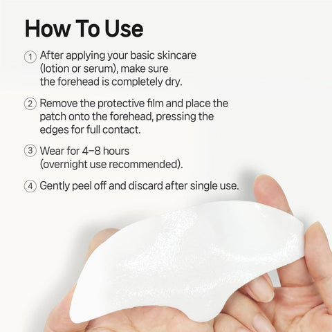 LABOTTACH Anti-Aging Collagen AG Hydrogel Patch for T-zone & Chest, 12 Patches