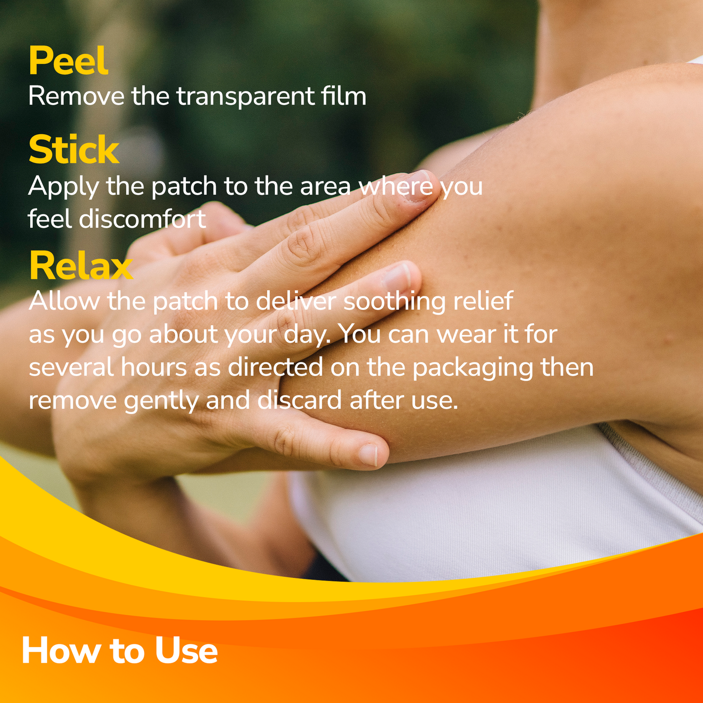 ArniPatch™ Natural Care for Pain, Bruises & Swelling (Renewed Version)