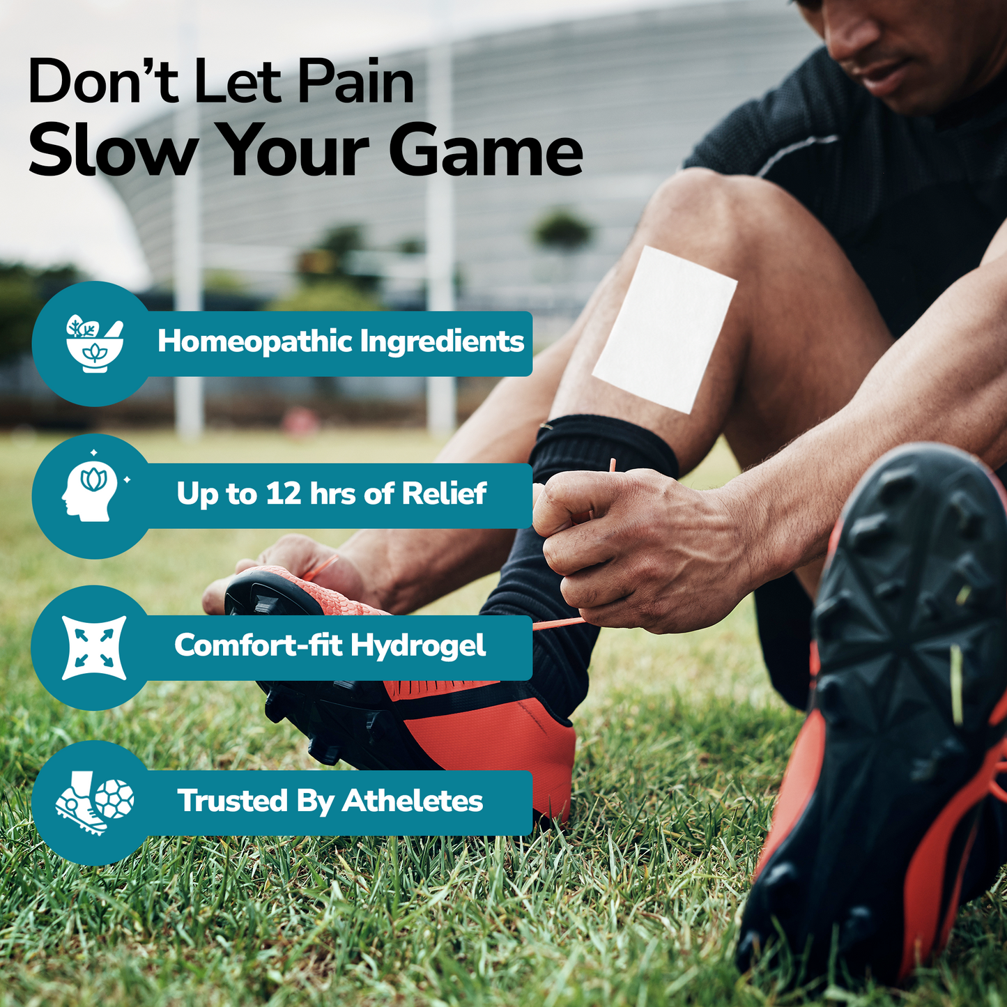 LaboFlex ArniPatch™ Arnica Hydrogel Pain Relief Patches (Renewed Version)