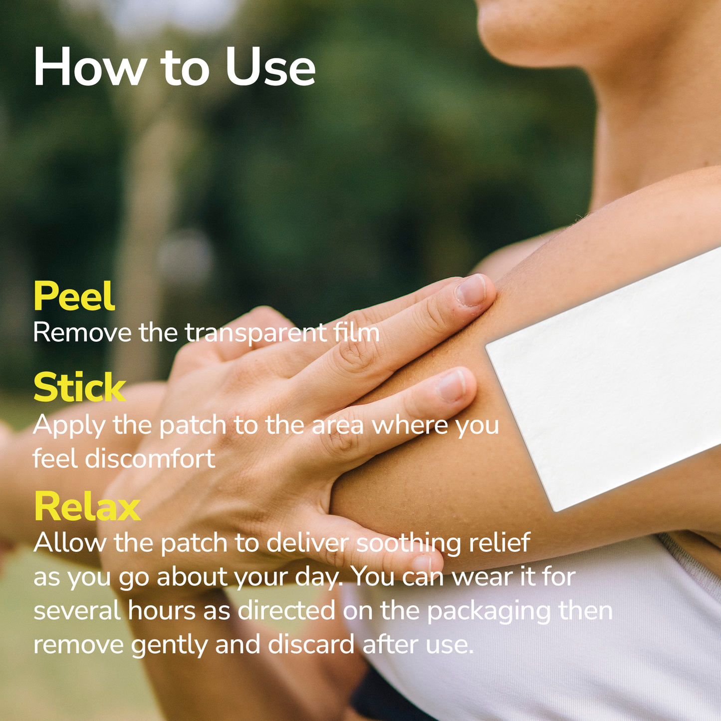 ArniPatch Arnica Muscle and Joint Patch (Original Version)