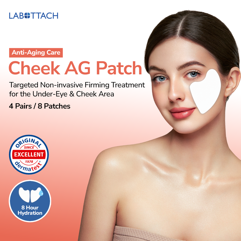 Labottach Cheek AG Patch - 4 Pairs