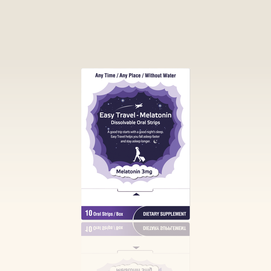 LaboFlex Easy Travel 3 MG Melatonin Oral Strips - 10 Oral Strips