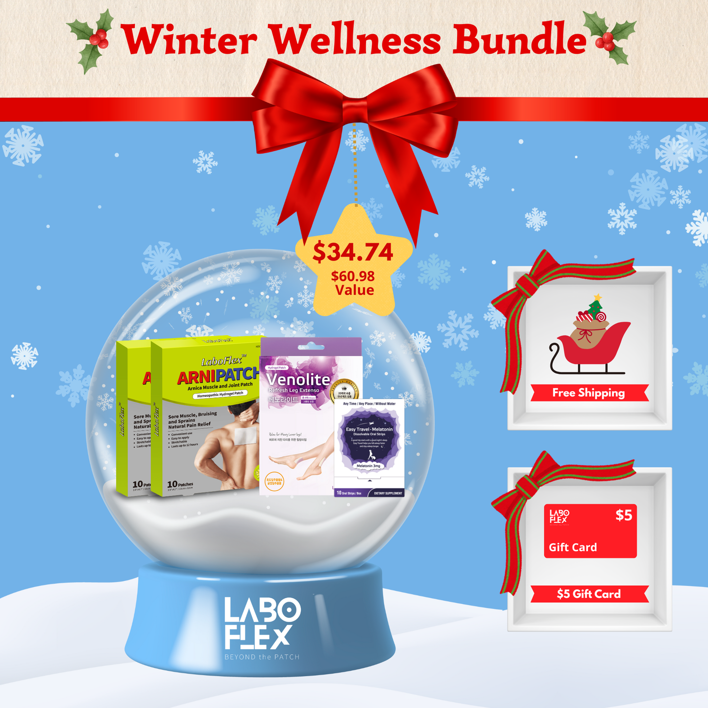 Winter Wellness Bundle + $5 Gift Card