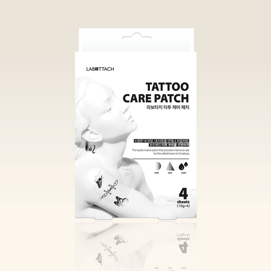 LABOTTACH Tattoo Revitalizing Hydrogel Patch for Body, 4 Patches