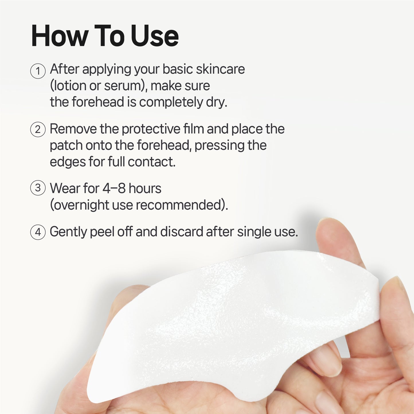 T-Zone AG Forehead Wrinkle Patches - 12 Patches