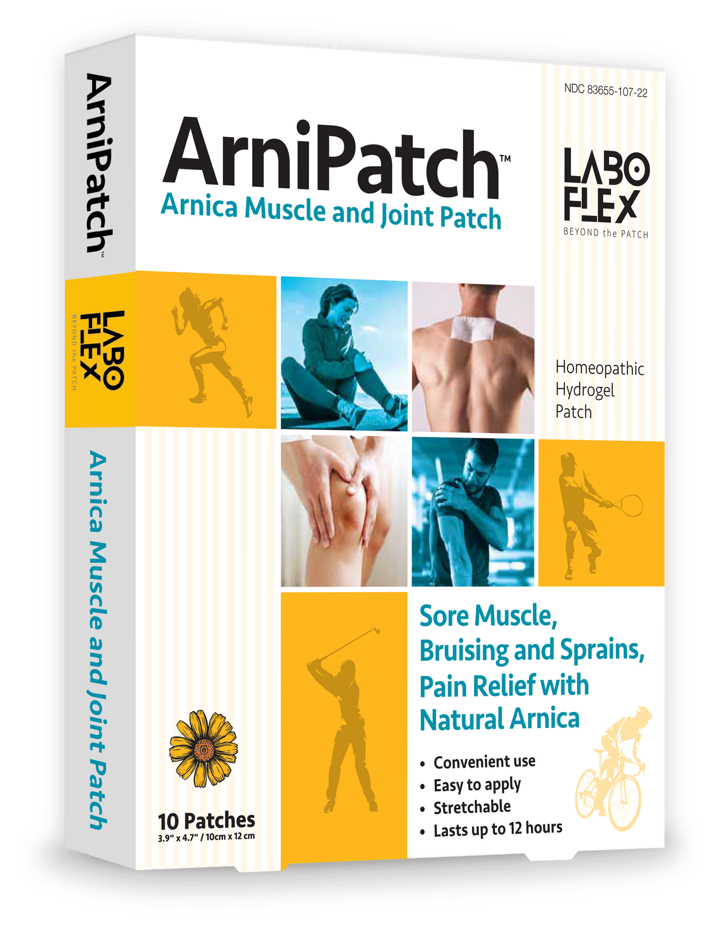 ArniPatch Arnica Muscle and Joint Patch (Renewed Version)