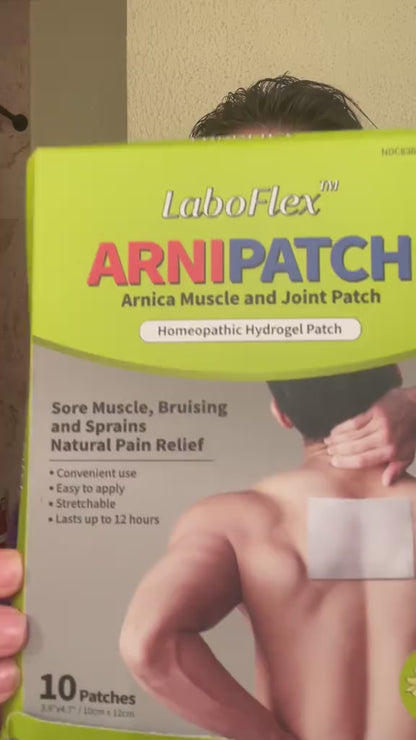 LaboFlex ArniPatch Pain, Bruise & Swelling Relief Hydrogel Patches for Body