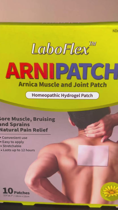 LaboFlex ArniPatch Pain, Bruise & Swelling Relief Hydrogel Patches for Body