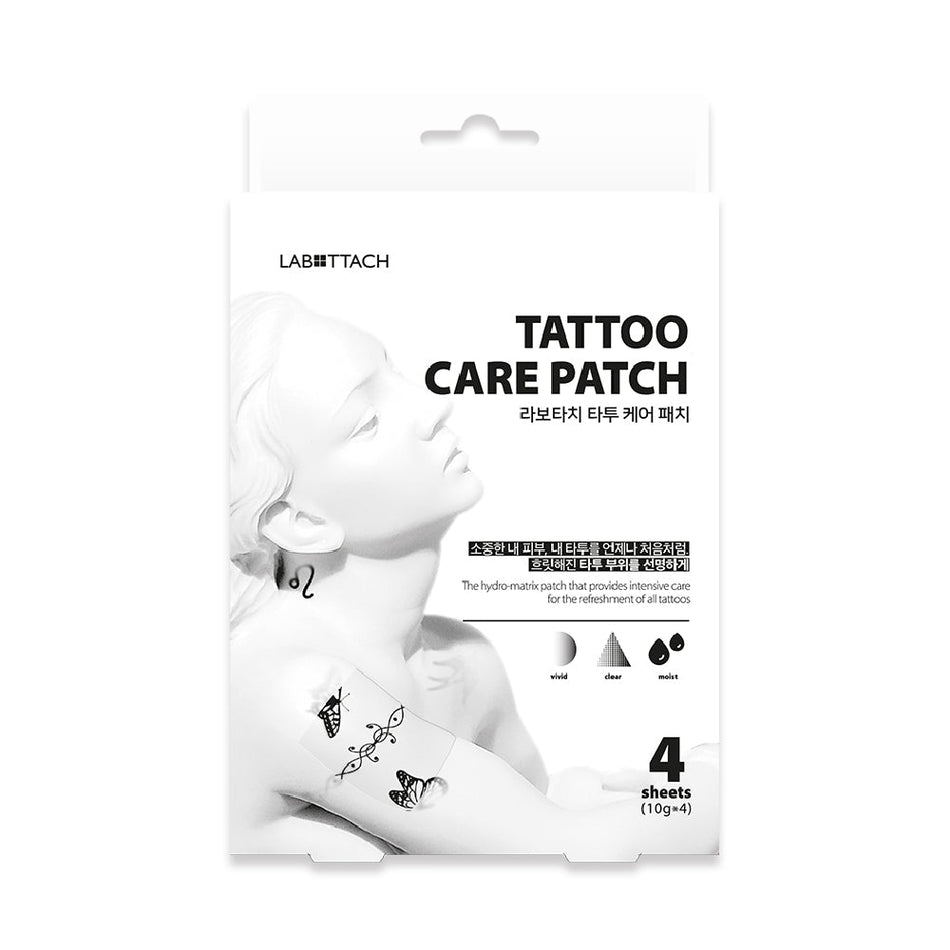 Tattoo Care Patch - For Old Tattoos (2 Packs of 2 Patches) - Laboflex - 8809409183923